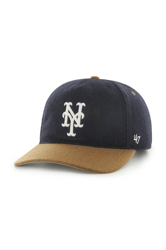 

Кепка из шерстяной смеси MLB New York Mets 47 Brand, темно-синий