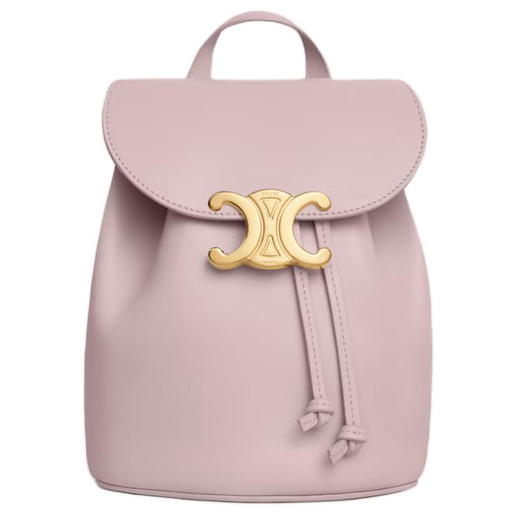 

CELINE Женский рюкзак из кожи Бонни Коу пастельно-розовый