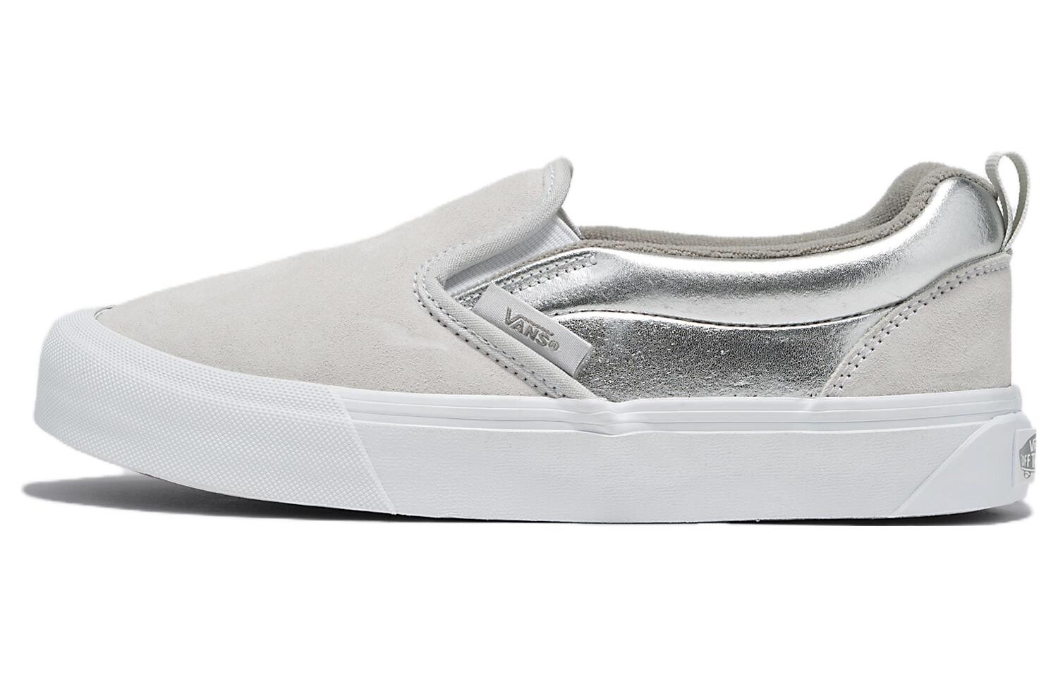 

Кроссовки Vans Slip-On Knu 'Metallic Silver', серебряный