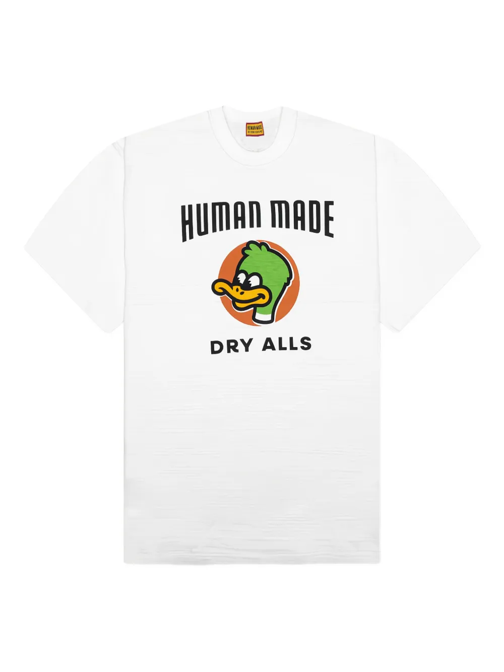 

Футболка с графическим принтом Human Made, белый