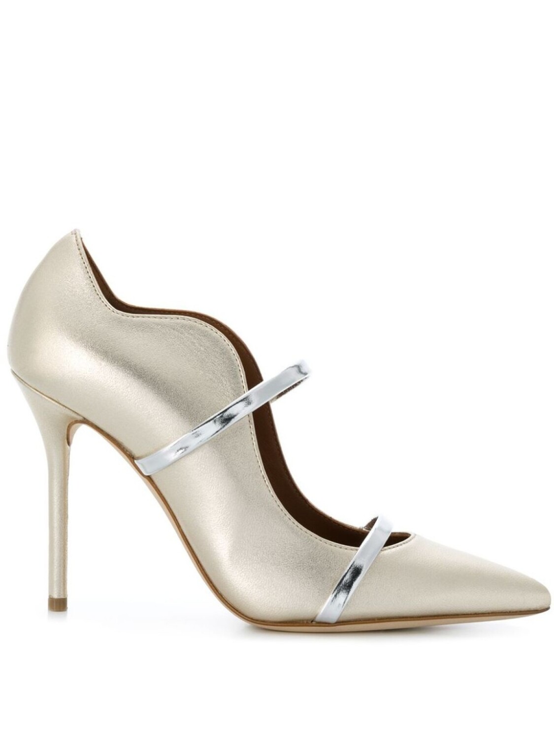

Malone Souliers Maureen pumps, металлик