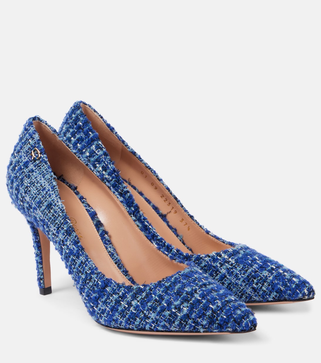 Туфли-лодочки Gianvito 85 bouclé Gianvito Rossi, Riox