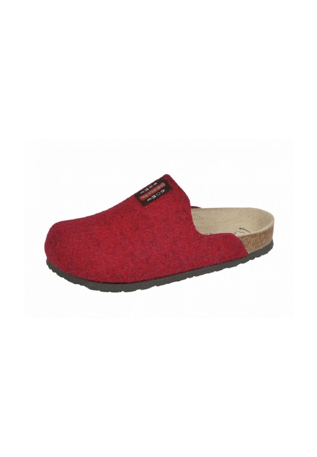 Войлочные тапочки Schuhmode Weeger, красный