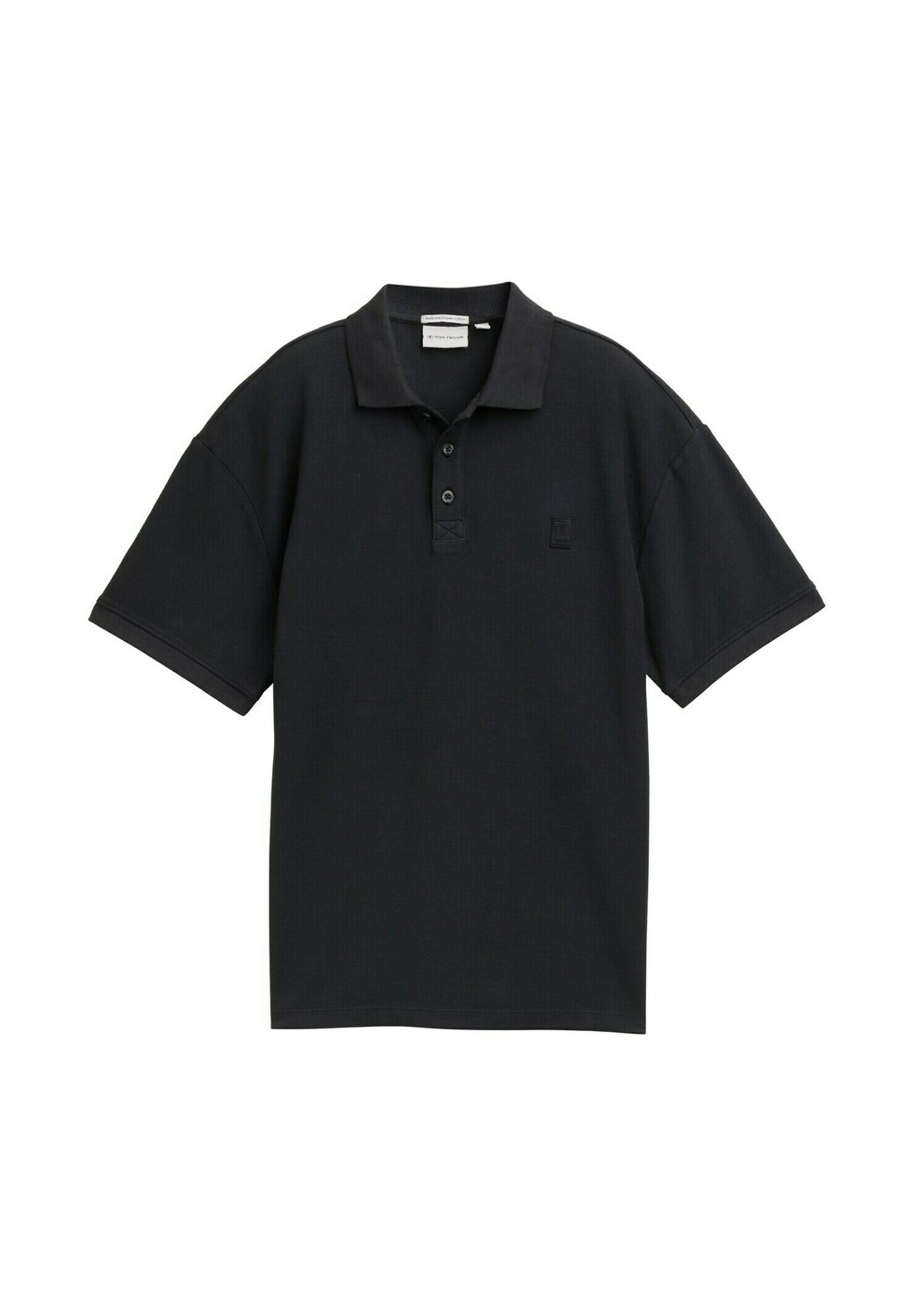 

Поло MIT LOGO BADGE TOM TAILOR, черный