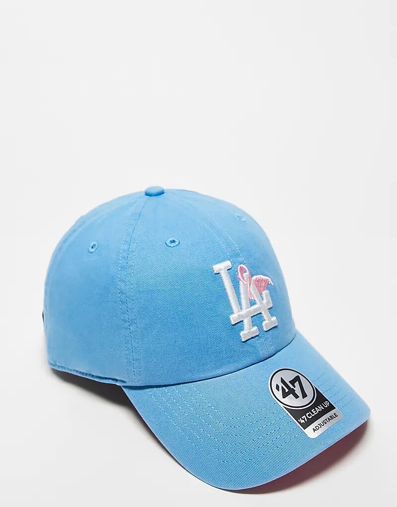 

Кепка Los Angeles Dodgers с контрастной вышивкой синего цвета 47 Brand