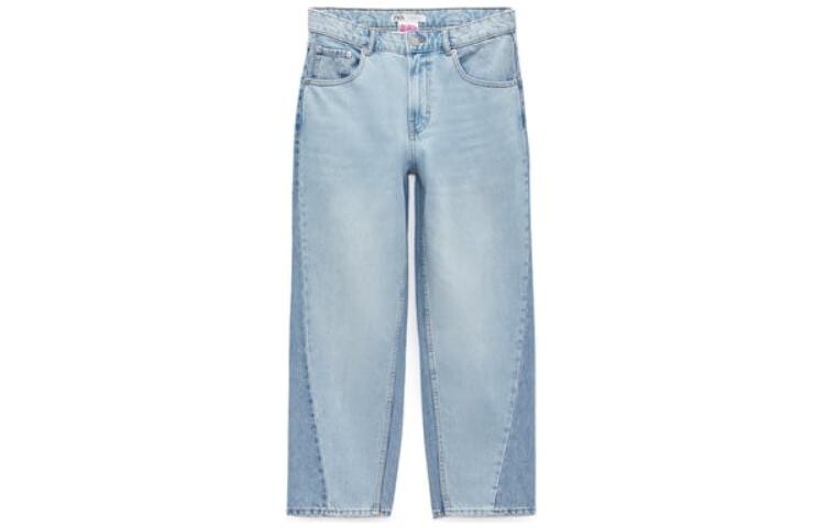 

Джинсы Barbie X Barbie Co-brand для мужчин, синие Zara, синий