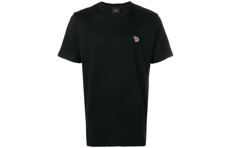 

Футболка Organic Cotton с принтом Zebra Paul Smith, черный