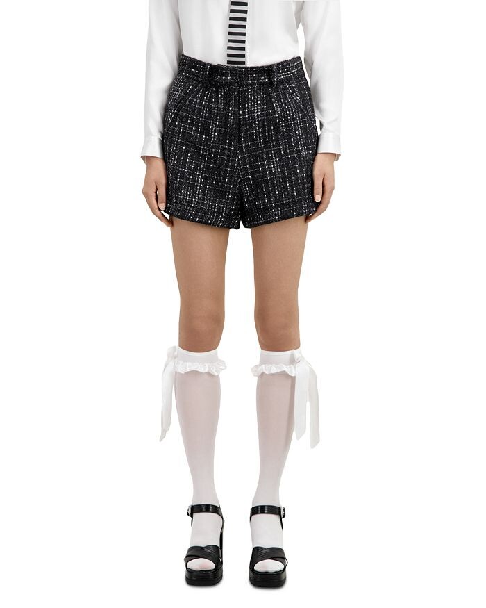 

Твидовые шорты Kooples The Kooples, мультиколор