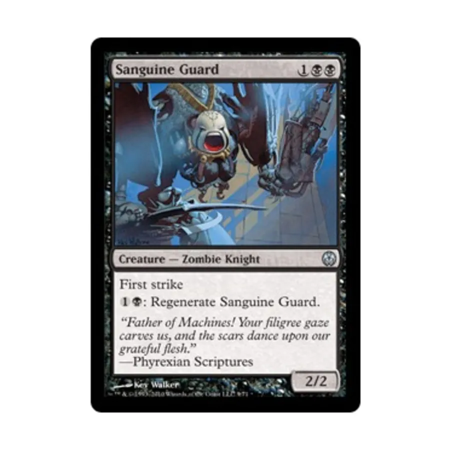 

CCG Сангвинический страж (U), MTG - Duel Decks - Phyrexia vs. The Coalition