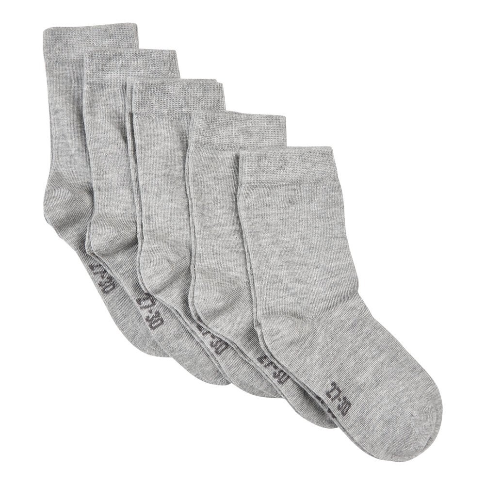

Носки Minymo Ankle Solid 5 Pack, серый