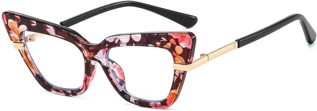 

Солнцезащитные очки с защитой UV400 | Линзы цвета «кошачий глаз» | для женщин и мужчин, для занятий спортом на открытом воздухе и вождения (цветочный узор) PNTRBCK, Flower