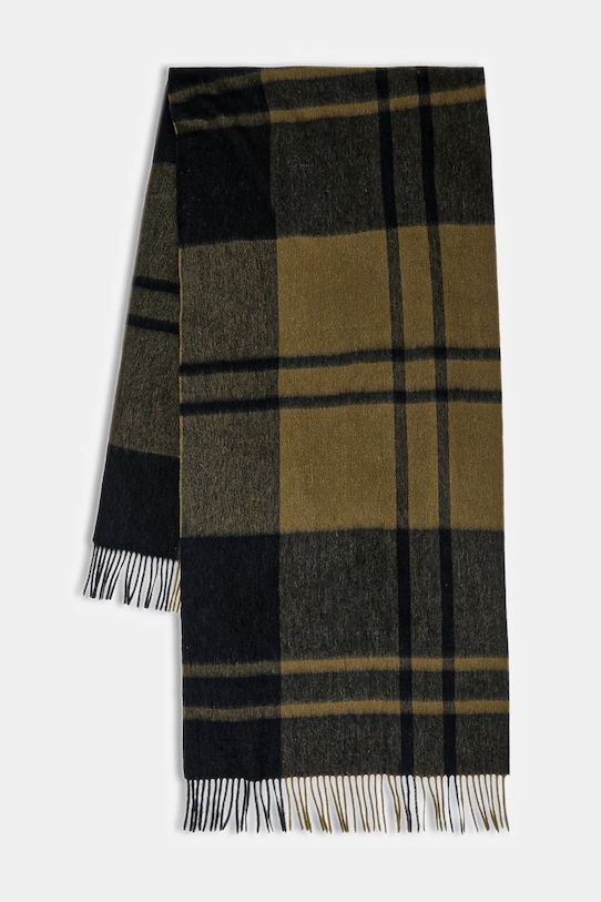 

Шерстяной шарф Barbour, зеленый