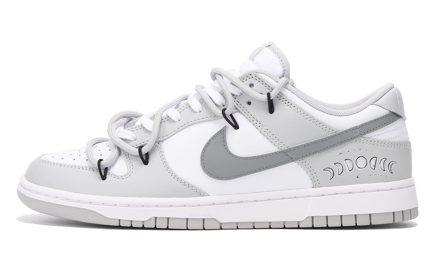 Кроссовки Nike Dunk Skateboard Shoes Men Low-Top Gray — фото 2