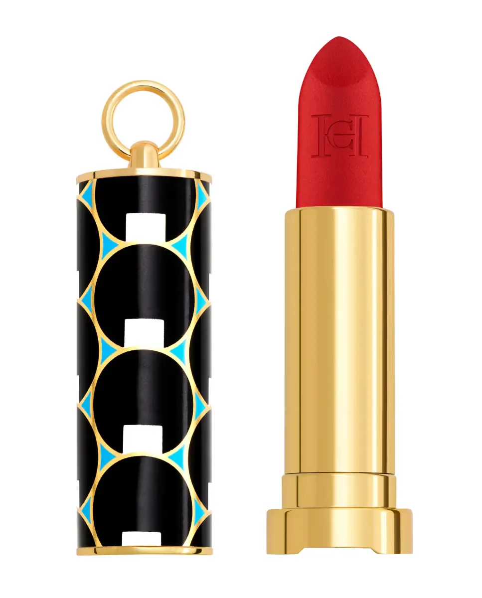 Помада для губ Fabulous Kiss The Lipstick матовый эффект Carolina Herrera, 411 Red Emergency — фото 3