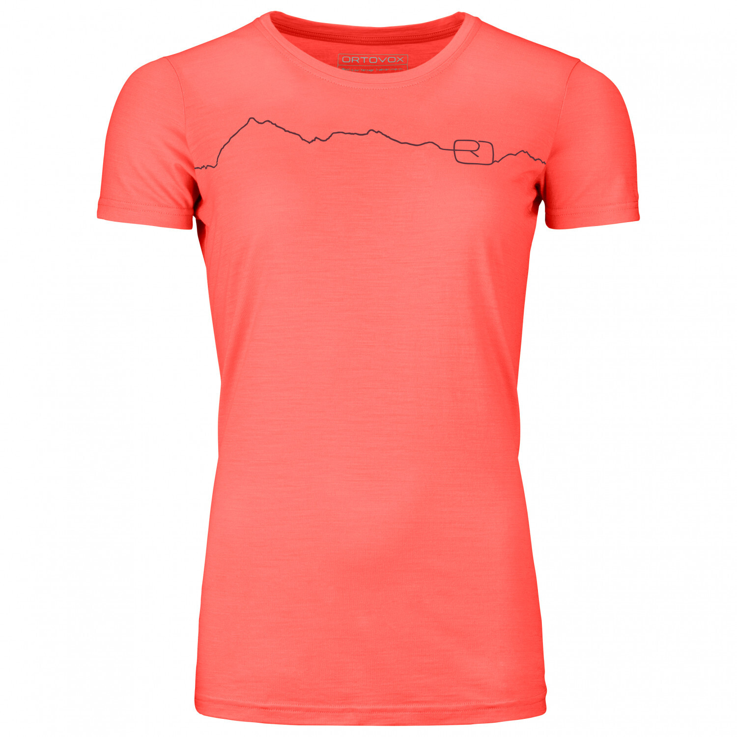 

Рубашка из мериноса Ortovox Women's 150 Cool Mountain, цвет Coral