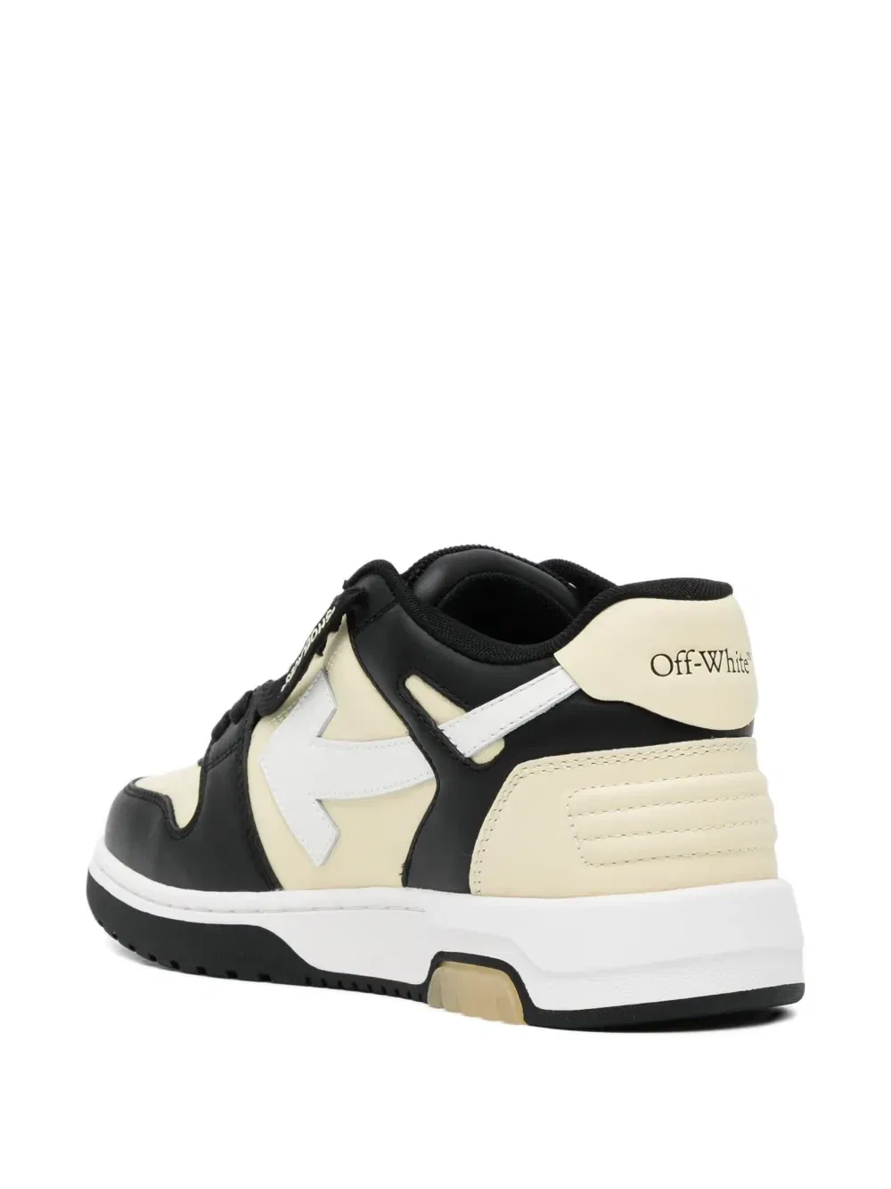 Кроссовки Out Of Office Glow-In-The-Dark OFF-WHITE, бежевый — фото 3