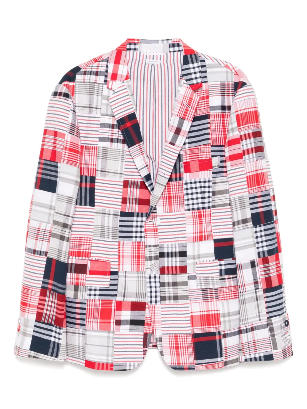 

Деконструированный пиджак THOM BROWNE, красный
