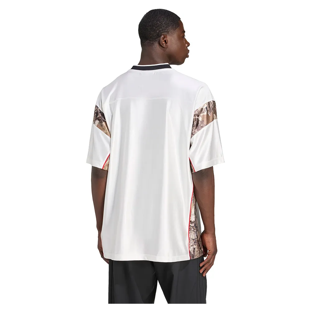 Футболка с коротким рукавом adidas Originals Camo Football Jersey, белый — фото 2