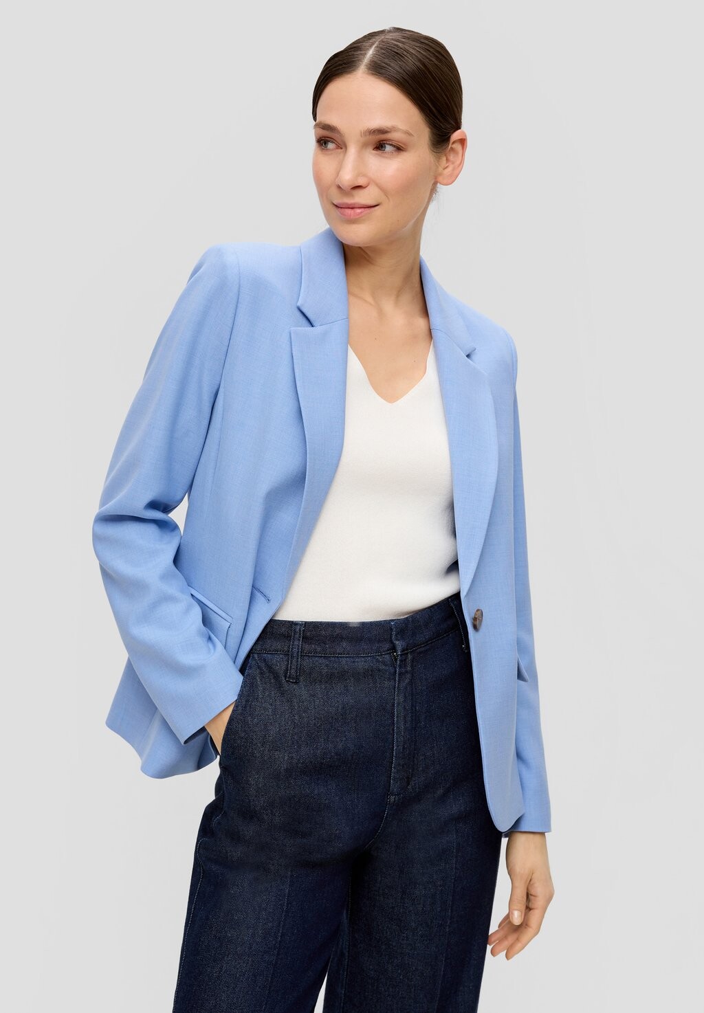

Блейзер s.Oliver BLACK LABEL, цвет himmelblau