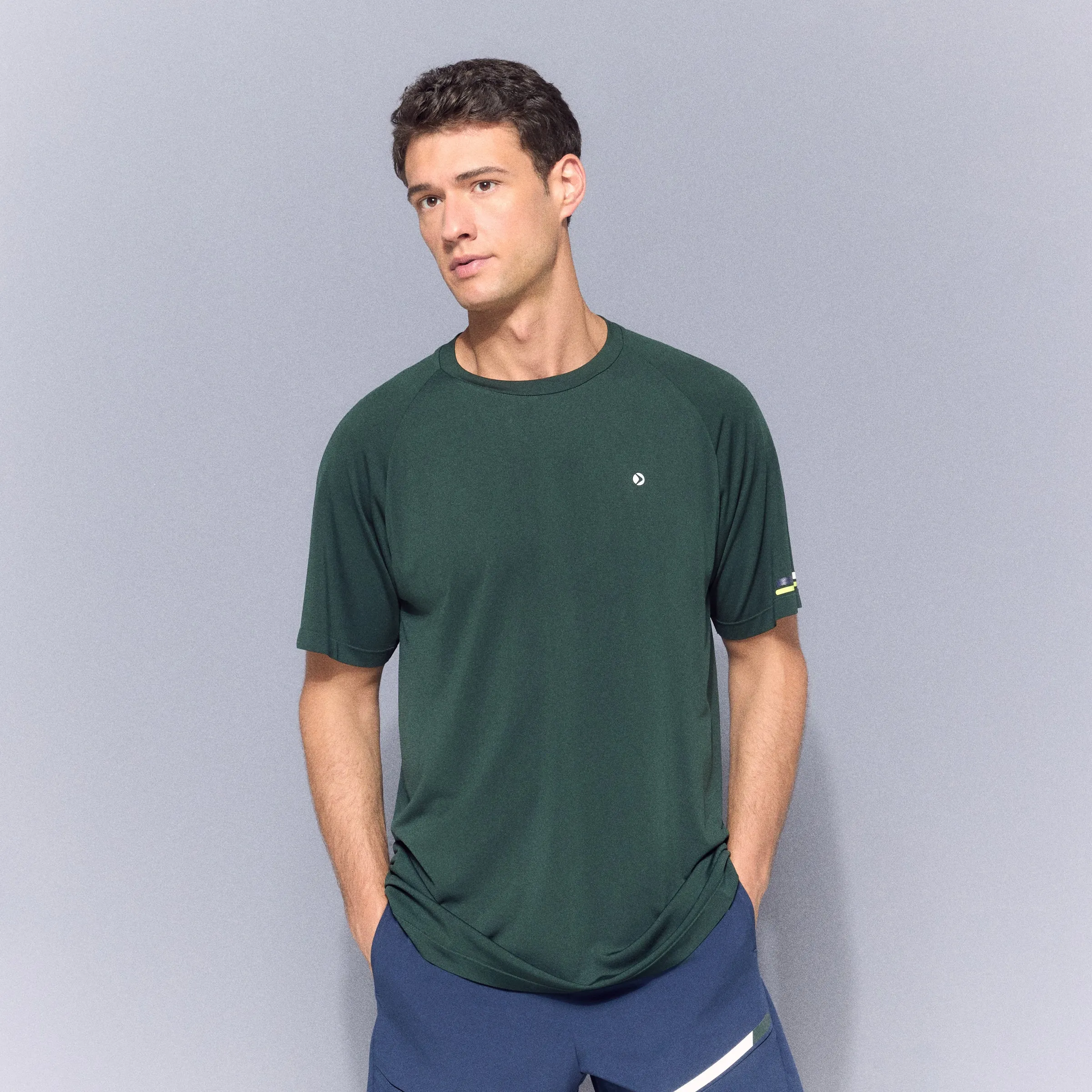 

Мужская теннисная футболка Boomerang, зеленый