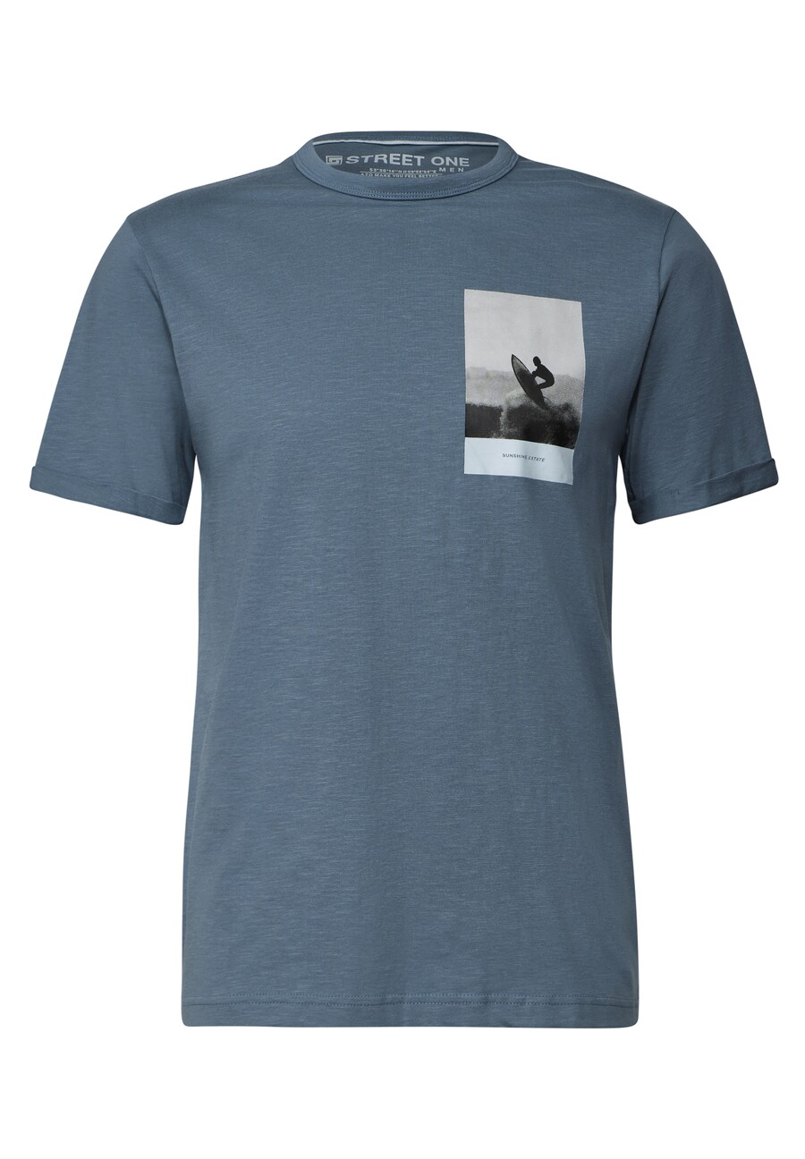 

Футболка Street One MEN, Dusty blue