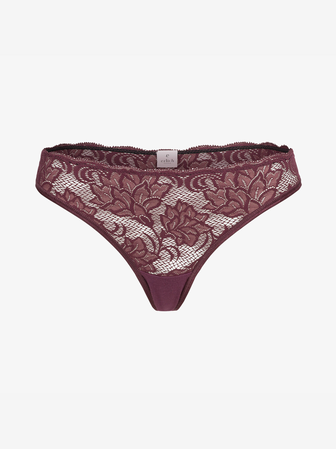 

Трусы Erlich Textil String Spitze EMILIA, цвет pflaume