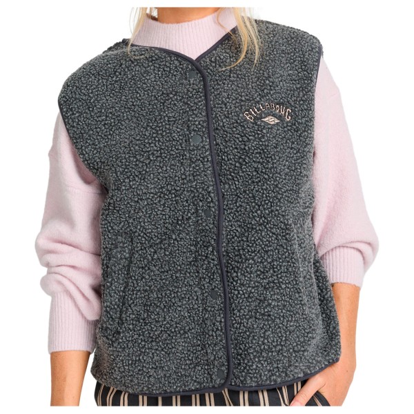 

Женский жилет be happy - флисовый жилет Billabong, черный