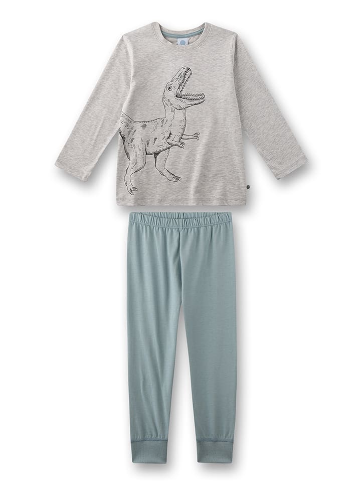 

Sanetta Светло-серая/голубая пижама