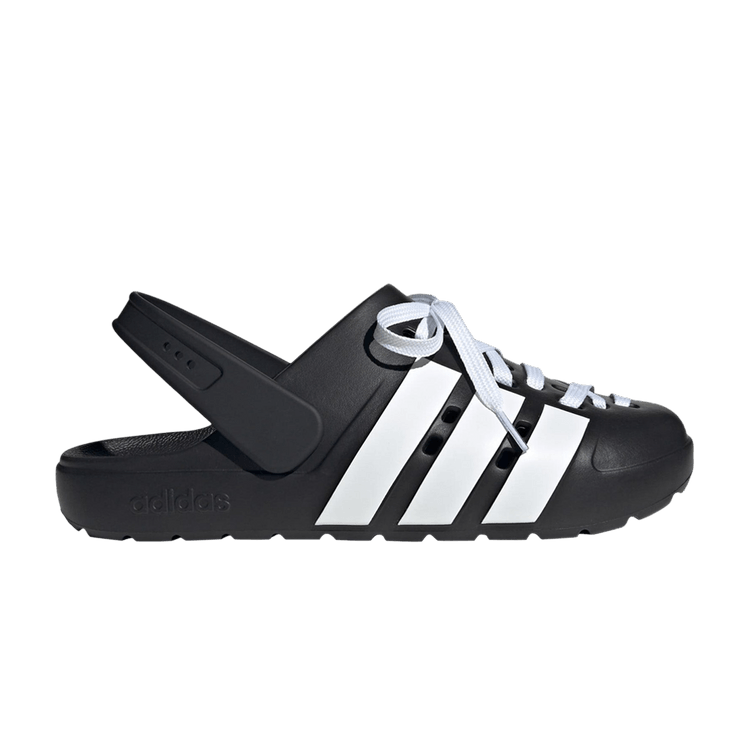 

Сабо Adilette Clog 2.0 'Black White', черный