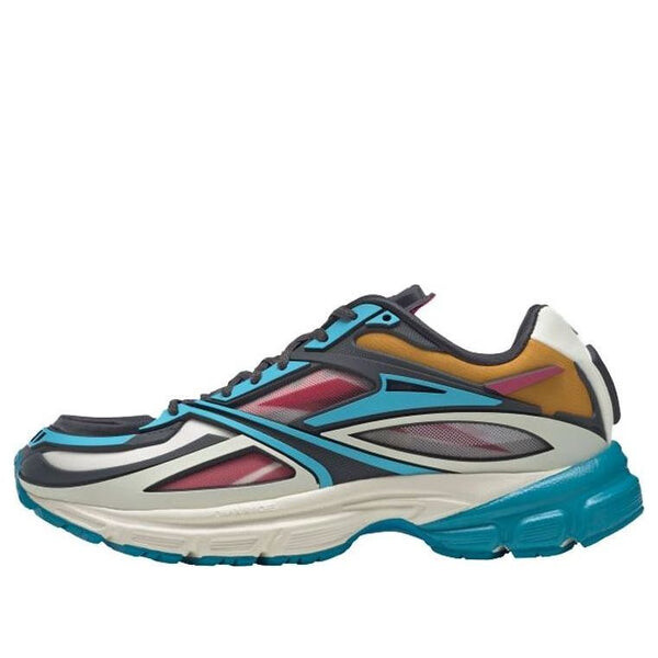 

Кроссовки premier road modern 'blue white yellow' Reebok, синий