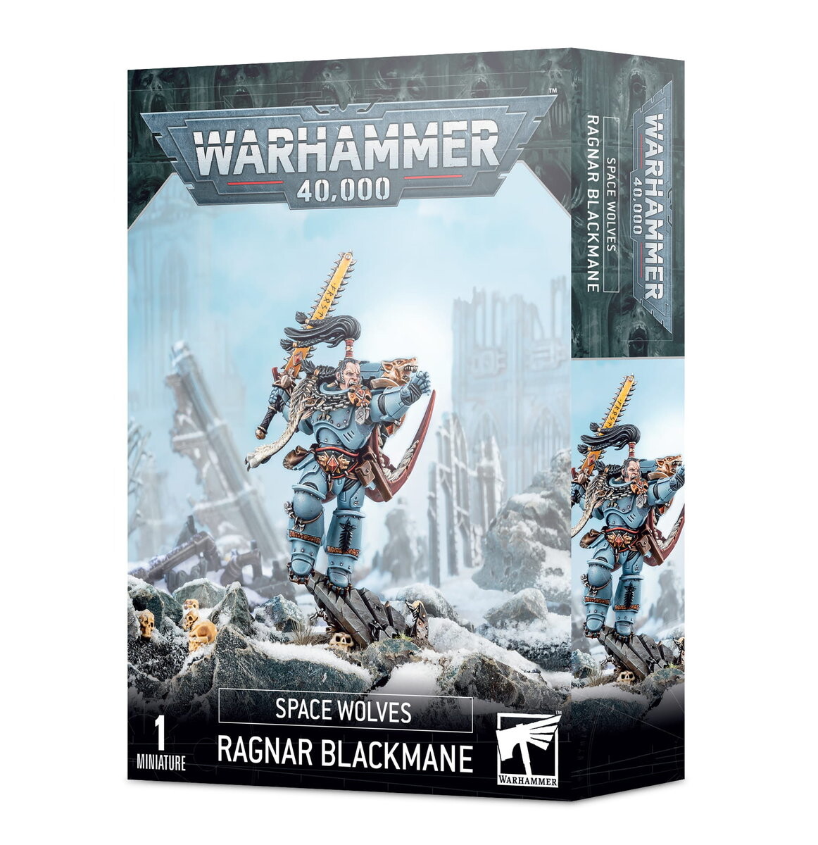 

WARHAMMER 40K - КОСМИЧЕСКИЕ ВОЛКИ: РАГНАР ЧЕРНАЯ грива Games Workshop