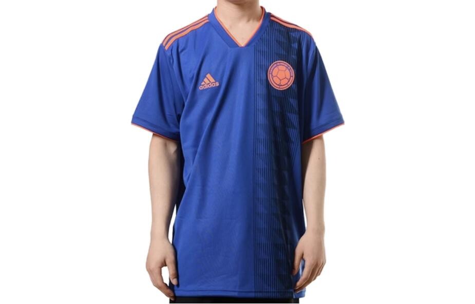 

Футболка мужская синяя Adidas, синий