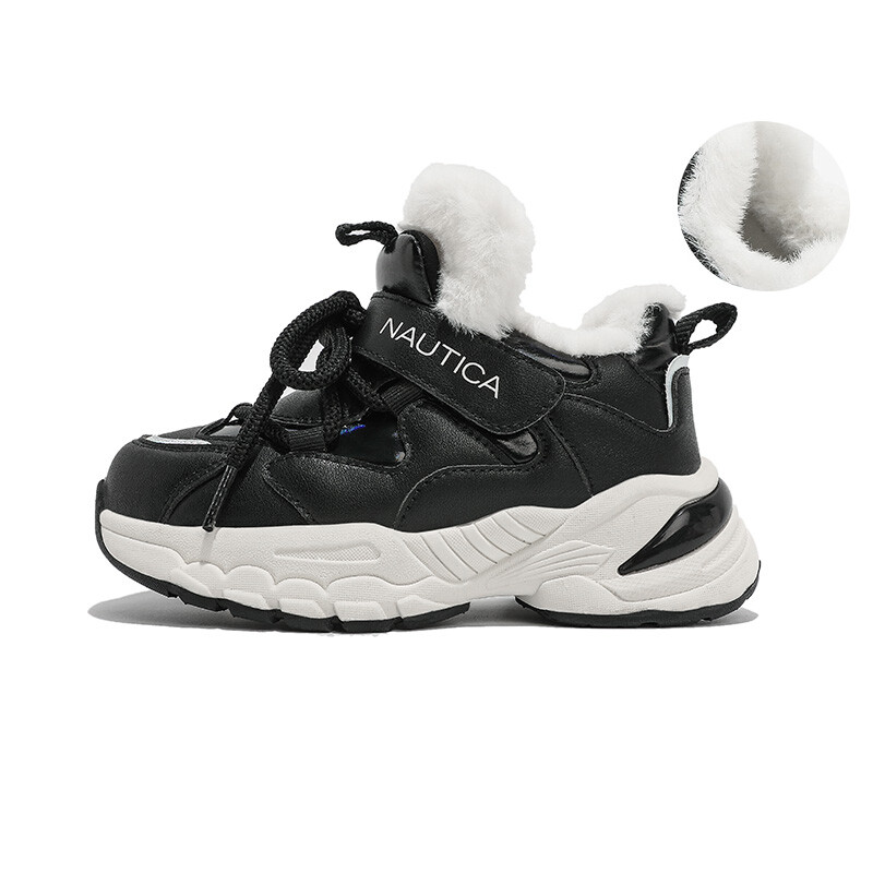 

Кроссовки детские детские Mid-top черные Nautica, черный