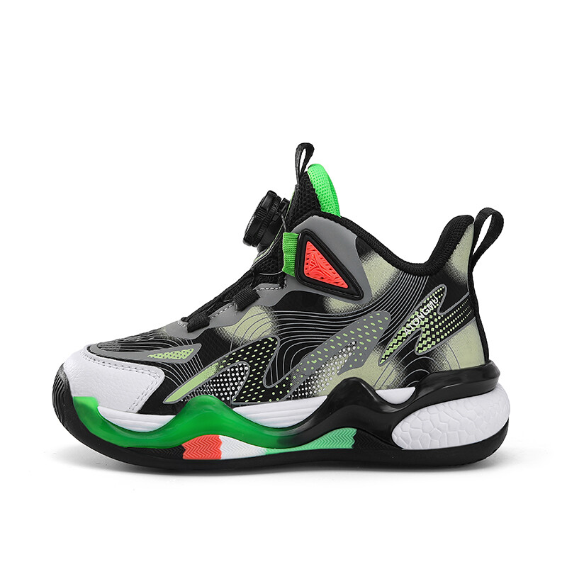 

Баскетбольная обувь для детей Firs Kids, цвет 12959 Black/Green