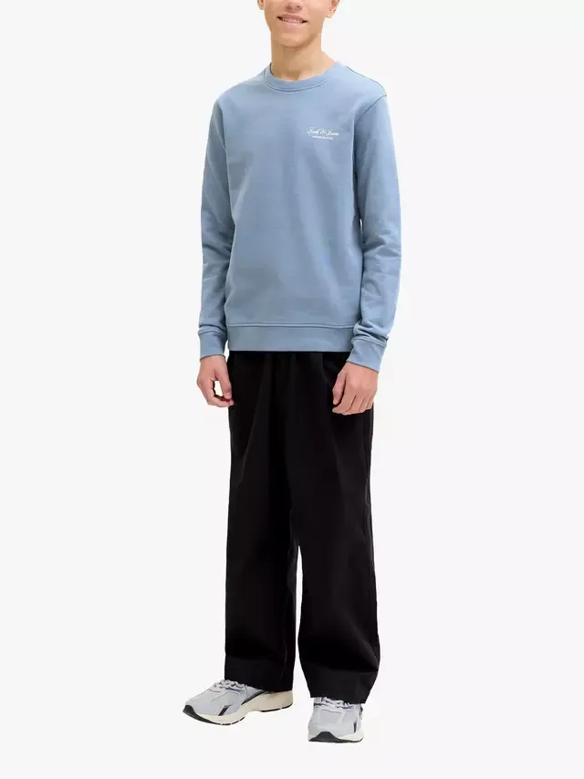 Детская толстовка из архива, цвет Синий мираж Jack & Jones