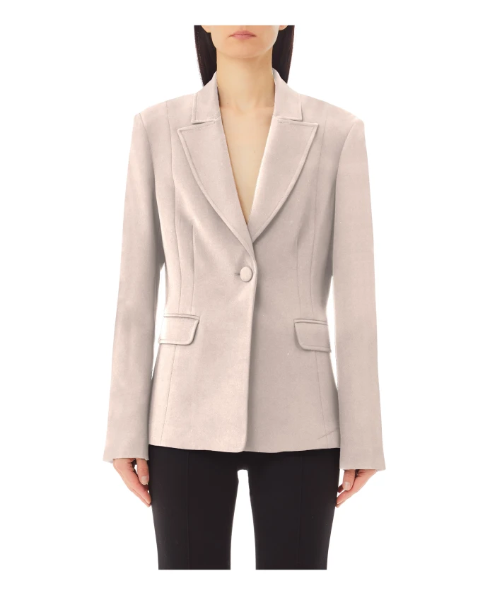 

Приталенный пиджак на одной пуговице Liu Jo, розовый