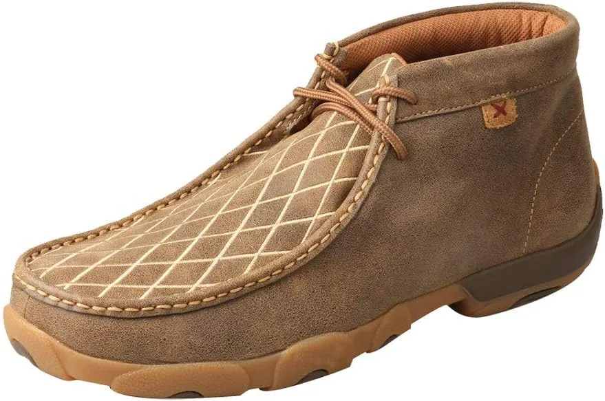 Мужские мокасины Twisted X Chukka Driving Moc Ankle Boot Chukkas