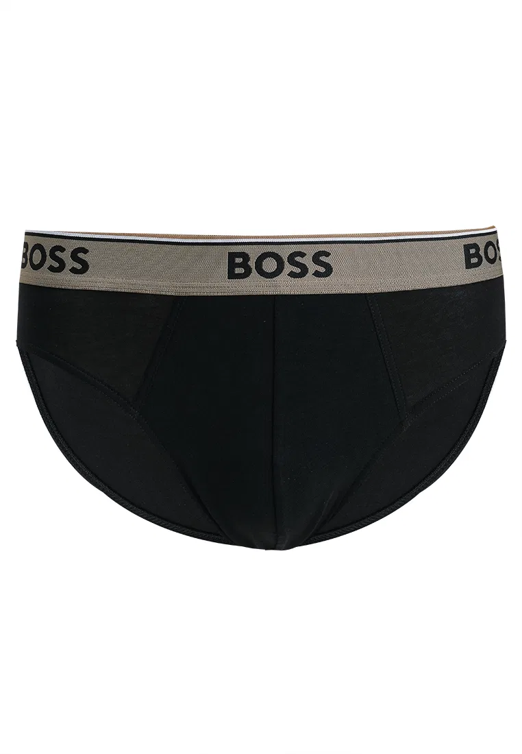 Трусы, 3 шт., Regular Rise, BOSS Bodywear, черный/мультиколор — фото 2