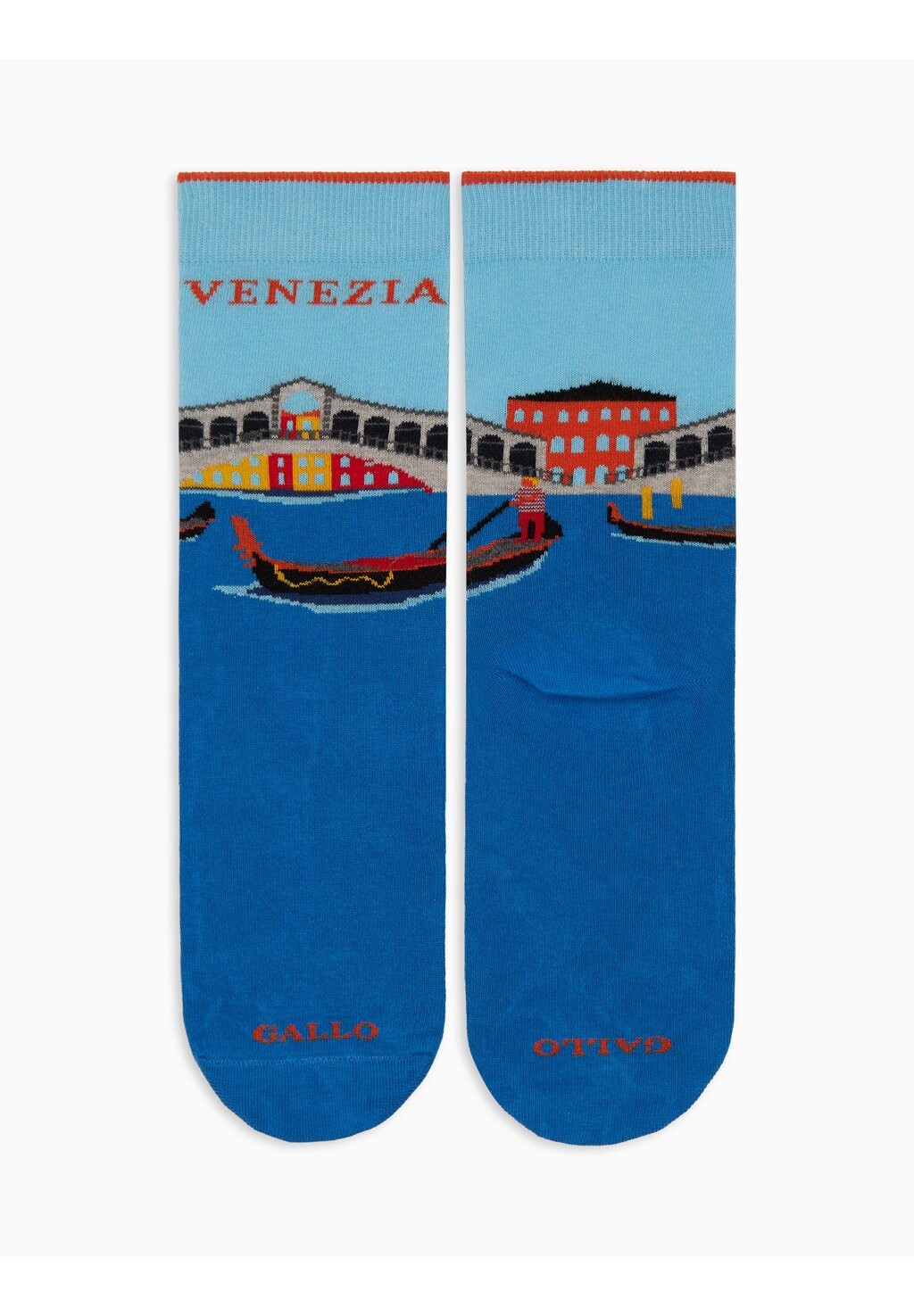 

Носки WITH PONTE VECCHIO IN VENICE Gallo, светло-голубой