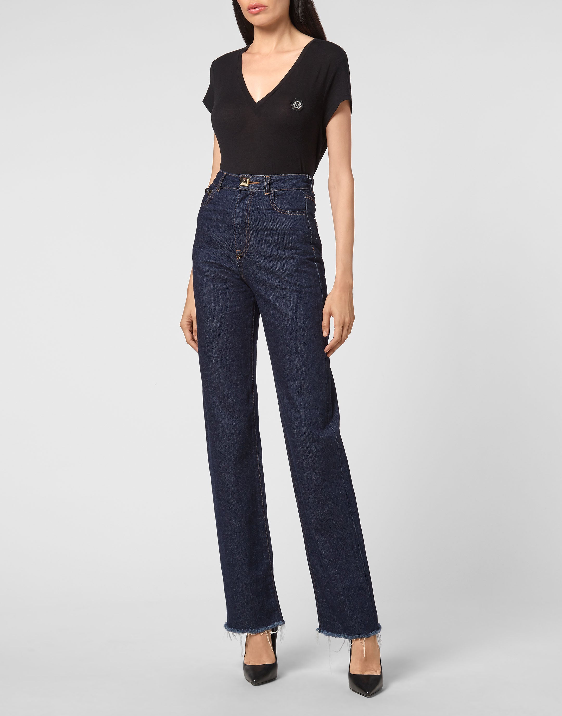 

Джинсы женские PHILIPP PLEIN, цвет indigo blue