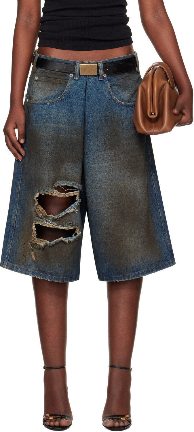 

Синие джинсовые шорты Kriss Kross LU'U DAN, Dirty blue