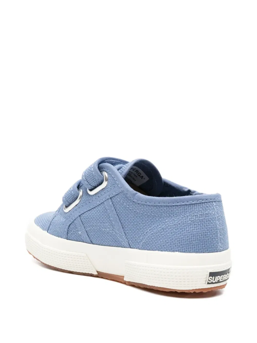 Кроссовки 2750 Classic на липучках Superga Kids, синий — фото 2