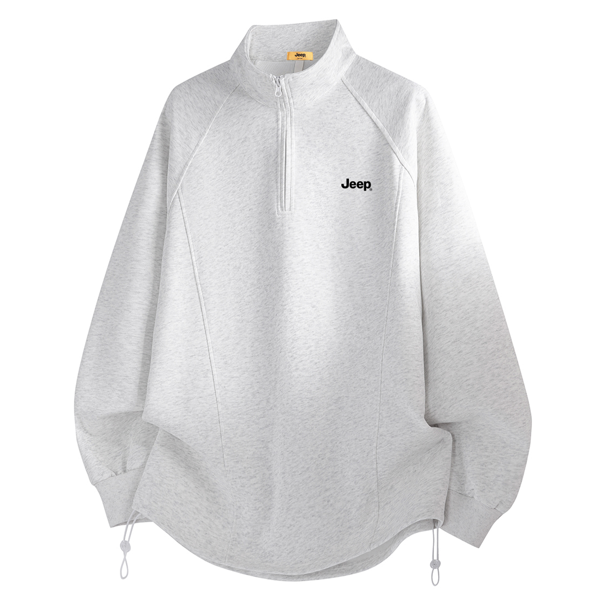 

Полукардиган свитер Unisex Jeep, белый heather серый (regular edition)