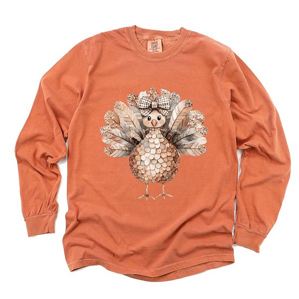 

Футболка с длинным рукавом Sparkle turkey, окрашенная в стиле garment dyed Simply Sage Market, Yam