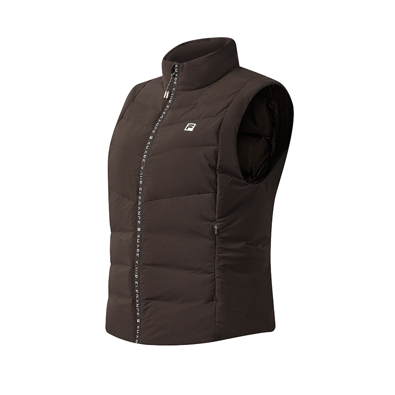 

FILA Женская фитнес-жилетка в темном земляном тоне, Dark Earth Tone