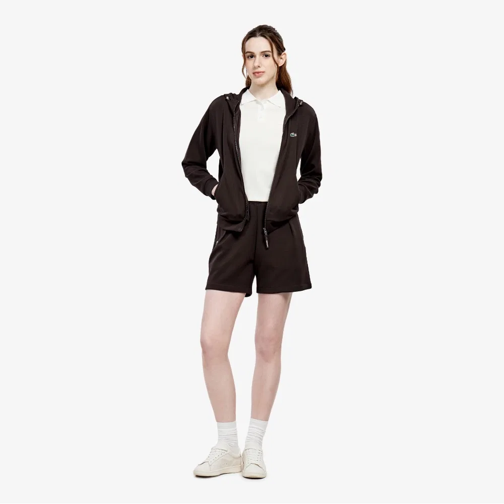 Жакет Lacoste из джерси, коричневый — фото 4