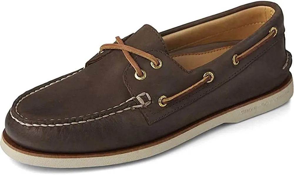 Мужские золотые лоферы от Sperry в комплекте с двумя роскошными туфлями