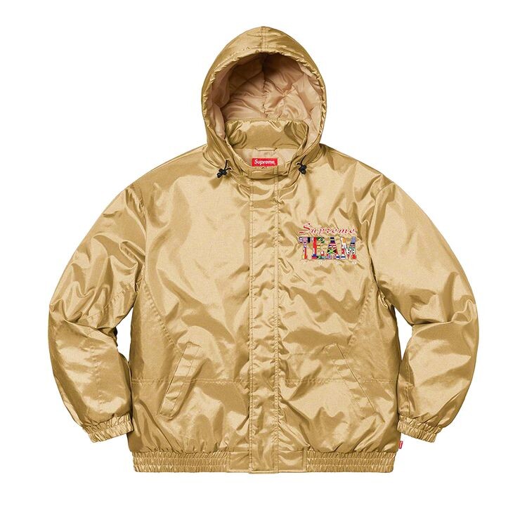 

Куртка Supreme Team Puffy Jacket Gold, золотой