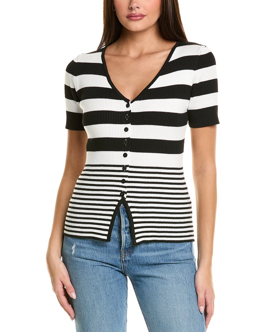 

CELESTINE SEI Кардиган из шерстяной смеси, белый