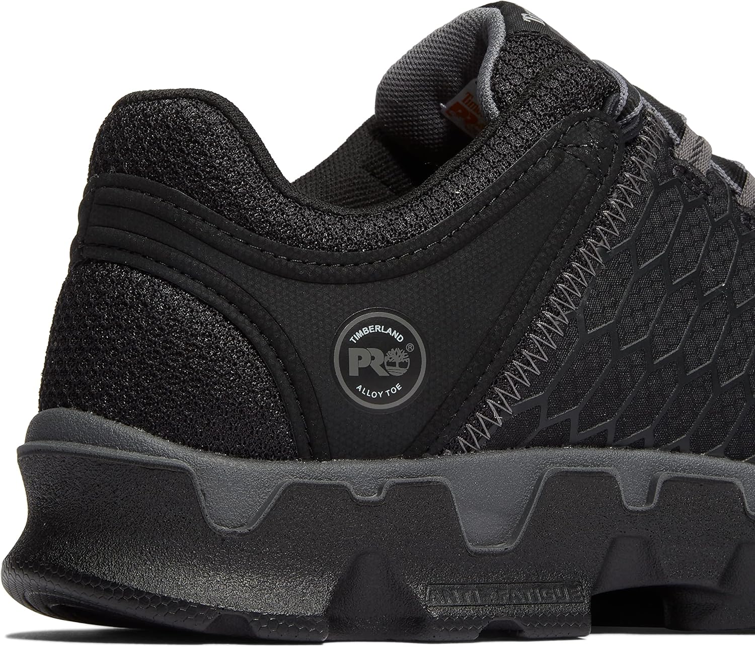 Timberland PRO мужские промышленные и строительные ботинки Powertrain Sport Alloy-Toe EH, Black/Grey-2024 New — фото 3
